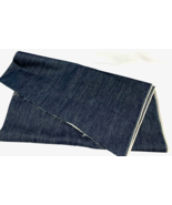 Vintage Denim Selvedge Edge Fabric Dark Wash Heavy Weight Blue Jean 56&quot; ... - €108,15 EUR