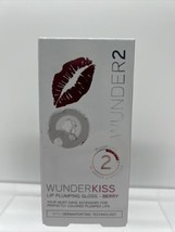 Berry  WUNDER2 WunderKiss Lip Plumping Gloss Dermaporting Technology COM... - £5.71 GBP