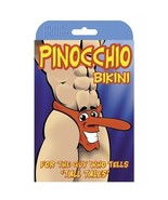 MALE POWER BIKINI FOR THE GUY WHO TELLS TALL TAILS NOVELTY PINOCCHIO BLACK - $391.10 MXN