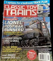 Classic Toy Trains May 2007 Bedroom Track Plan Lionel Postwar Biggest Locomotive - £6.23 GBP