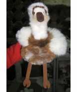 Cosy figure bird, soft toy is made with alpaca fur - $62.00