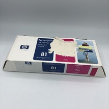 New Sealed Box Genuine OEM HP 81 DesignJet Magenta Dye Value Pack HALF C4992A - £19.47 GBP