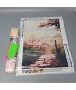 Scenic Pathed Pathway 5D Diamond DIY Painting Stitch Cross Embroidery Dé... - £6.28 GBP