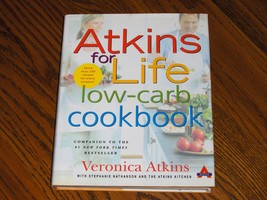 Atkins for Life Low Carb Cookbook - $14.97