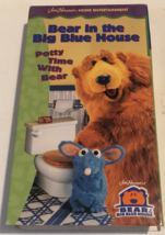 Bear In The Big Blue House VHS Tape Potty Time With Bear - £4.64 GBP