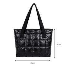 Women Casual Nylon Cloth Shoulder Bags Female Fashion Solid Color Tote Handbags  - £17.24 GBP