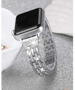 Women Bling Metal Watch Wristband Replacement For Apple iWatch SE Series... - $416.81 MXN