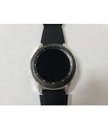 Samsung Galaxy Watch SM-R800 46mm Silver Case/Black Band - Excellent Con... - £92.87 GBP