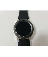 Samsung Galaxy Watch SM-R800 46mm Silver Case/Black Band - Excellent Condition - $118.79