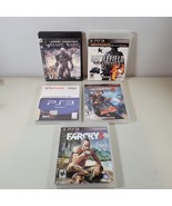 PS3 Video Games Lot of 5 Farcry 3 Call of Duty Battlefield Quake Unchart... - £15.62 GBP