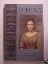 Coronet April 1937 Bertrand Russell Dorothy Baker Lee Falk Ivan Sanderson +++ - £7.13 GBP