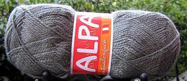 1.1 pounds first quality gray alpacawool, knitting wool - £41.41 GBP