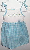 Toddler Girls NWOT Little Bitty Blue White Sun Dress Size 2T - £4.75 GBP