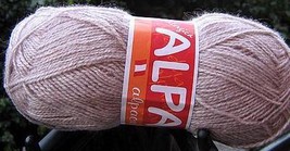 1.1 pound of light rosa Alpacawool, knitting wool  - £41.41 GBP