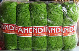 1.1pound first quality green alpacawool,knitting wool  - £41.41 GBP