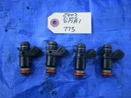 01-05 Honda Civic D17A1 fuel injector set engine motor OEM D17A2 16450-PLD-003  - £39.32 GBP