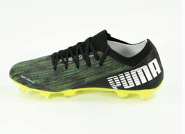PUMA Ultra 3.2 Fg/Ag Men Size 7 Soccer Shoes Green Yellow Alert 106300 02 - £39.22 GBP