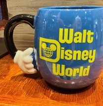 Walt Disney World Four Parks Mickey Mouse Arn Ceramic Mug 16 oz NEW image 2