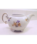 OSCAR SCHLEGELMILCH Hand Painted Teapot GERMAN PRUSSIA SWABIA No Lid Vin... - £22.78 GBP