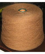 2.20 pound of brown Alpaca wool,knitting wool, Yarn  - $82.00