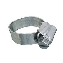 Trident Marine 316 SS Non-Perforated Worm Gear Hose Clamp - 3/8&quot; Band - ... - £26.87 GBP