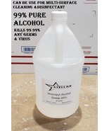 Isopropyl Alcohol 99% 1 Gallon Sanitizer anything, Disinfectant Kill 99.... - $52.19