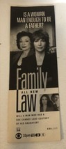 Family Law Tv Guide Vintage Print Ad Dixie Carter Christopher MacDonald Tpa15 - $6.92