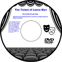 The Ticket of Leave Man 1937 DVD Film Melodrama George King Tod Slaughter John W - £3.98 GBP