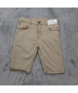 Wrangle Shorts Boys 12 Beige Chino Flat Front Adjustable Waist Button Po... - £17.88 GBP
