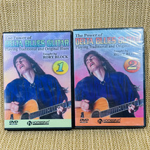 The Power of Delta Blues Guitar Lessons by Rory Block 1  &amp; 2 New Sealed - £39.52 GBP