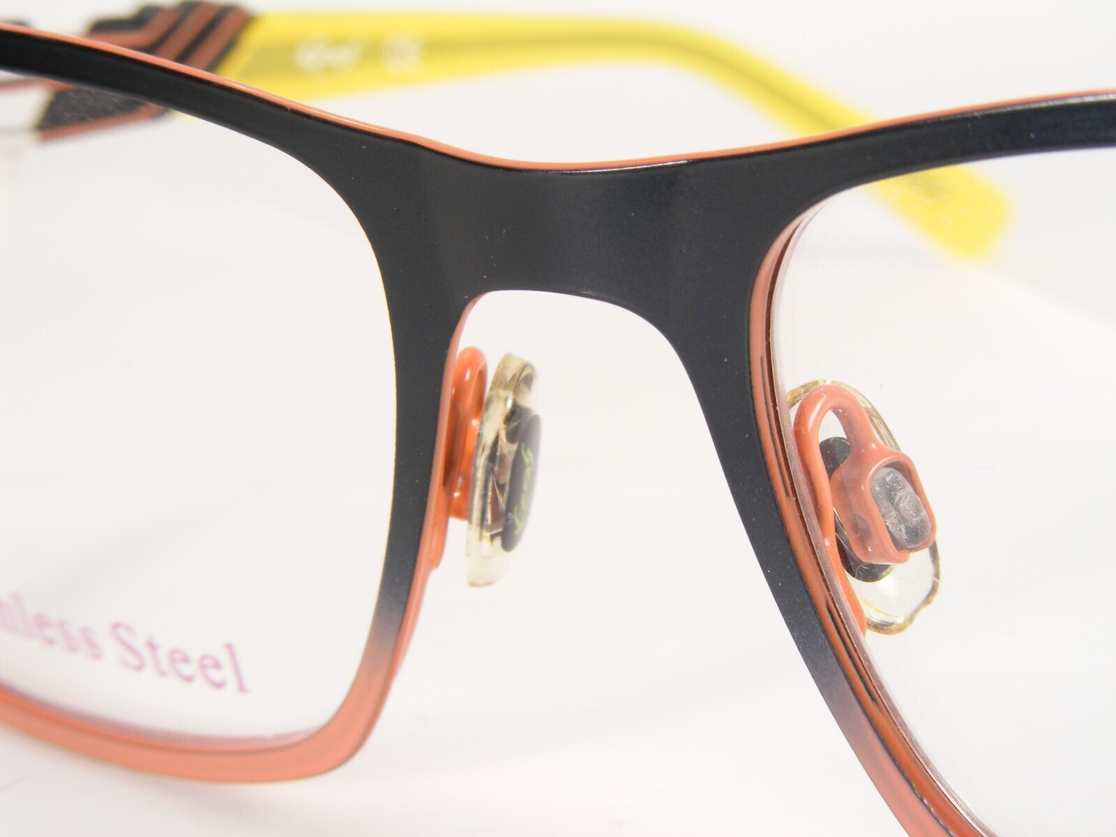 KaOS KK325 3 Noir Grad Pêche/Orange Unique Rare Lunettes 53-17-138 Allemagne Item image 9