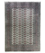 Green Authentic Hand-knotted 6 x 9 Bokhara New Wool Rug - £1,055.70 GBP