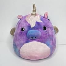 Unicorn Stuffed Animal Squishmallows Starry 2018 Justice Exclusive Plush 8&quot; - £12.70 GBP