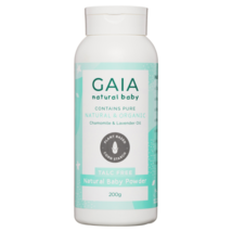 Gaia Natural Baby Talc Free Powder 200g - £61.48 GBP