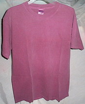 Womens NWOT Gildan Activewear Rose Short Sleeve T Shirt Size M - $4.95