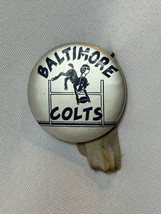 Vtg Baltimore Colts Football Button Pin NFL Maryland Sports - £31.51 GBP