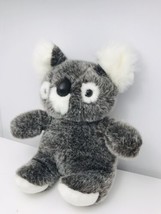 Vintage Rare ASI Koala Teddy Bear 10&quot; Gray Stuffed Plush Furry Animal Toy - £22.01 GBP