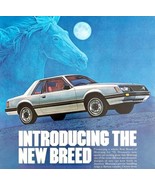 Ford Mustang New Breed 1979 Advertisement Automobilia Vintage Muscle Car... - £31.31 GBP
