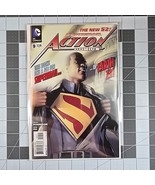Action Comics #9 New 52 DC 2012 2nd Appearance, Origin Calvin Ellis - $14.80