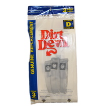 Dirt Devil Type D Vacuum Bags 3 Pack - £5.48 GBP