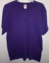 Mens NWOT Badger Sports Short Sleeve Purple T Shirt Size M - £6.25 GBP
