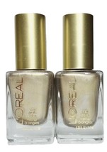 2X L&#39;OREAL Paris Nail Polish Colour Riche - Color #580 Because You&#39;re Worth It - £6.72 GBP
