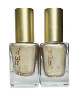 2X L&#39;OREAL Paris Nail Polish Colour Riche - Color #580 Because You&#39;re Wo... - $8.59