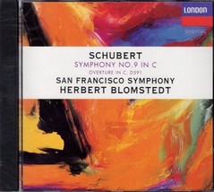 Herbert Blomstedt, San Francisco Symphony - Schubert Symphony No. 9 Overture CD - £5.69 GBP