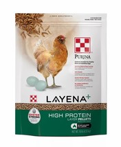 Purina 3007296-245 Layena+ 10 lb. Bag High Protein Layer Chicken Pellete... - £20.84 GBP