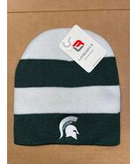 MICHIGAN STATE Spartans Men's Women Beanie Cap Hood Green White - $18.99