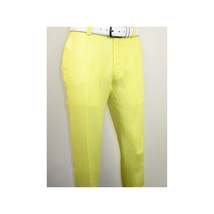 Men Premium 100% Linen Cocktail Suit by INSERCH Breathable and cool SU880 Yellow image 4