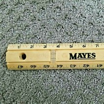 Mayes Brothers Tool Mfg Company # 10755  4 foot  3 Bubble Plastic Ruler ... - £39.90 GBP