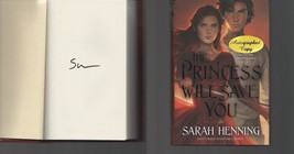 The Princess Will Save You SIGNED Sarah Henning NOT Personalized! Hardcover 2020 - £15.14 GBP