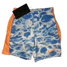 Nike Boys Blue and Orange Shorts Size 4 New - £12.20 GBP